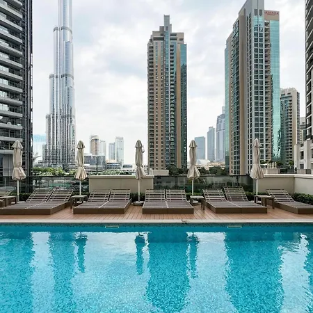Luxury Apartment With Full Burj Khalifa And Downtown Views Dubai Exterior photo