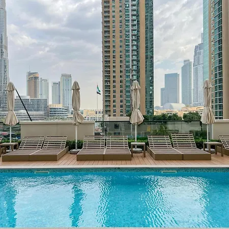 Luxury Apartment With Full Burj Khalifa And Downtown Views Dubai Exterior photo