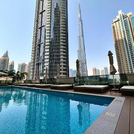Luxury Apartment With Full Burj Khalifa And Downtown Views Dubai Exterior photo